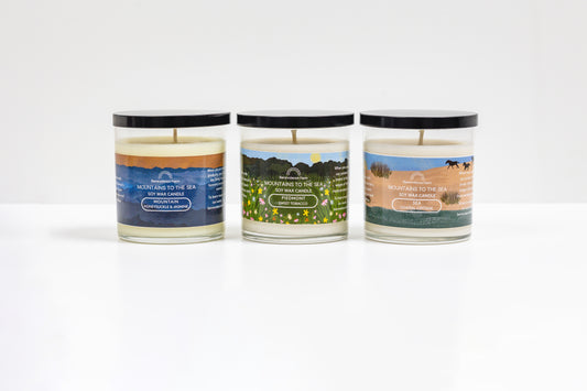 Mountains To The Sea Candle Gift Box