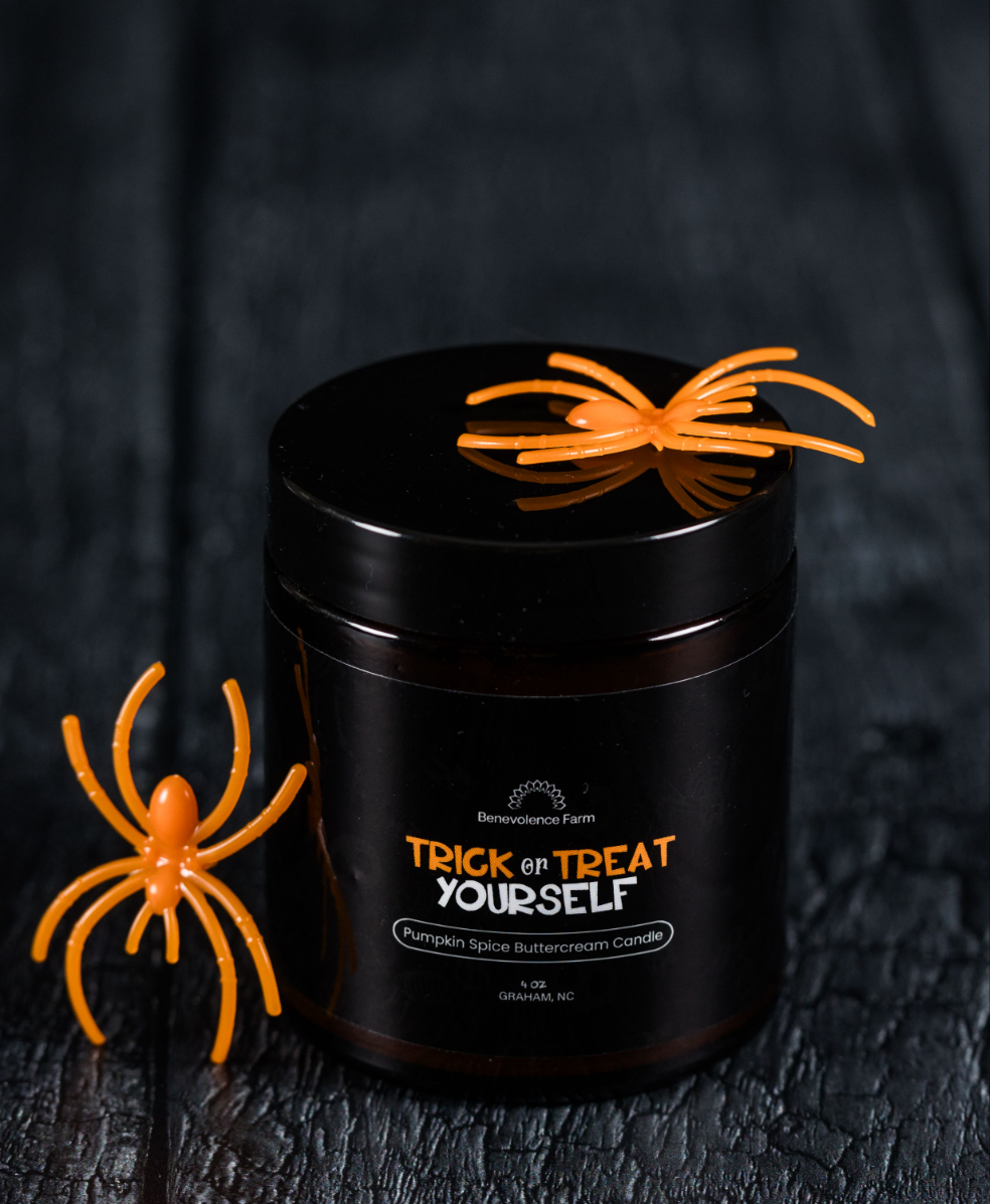 Trick or Treat Yourself Pumpkin Spice Buttercream Candle